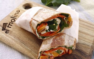 wrap vegetariano